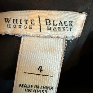 White House Black Market Black Dress